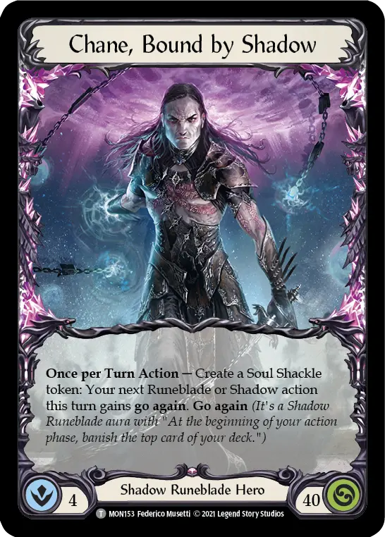 Chane, Bound by Shadow MON153 - Monarch - Flesh and blood card