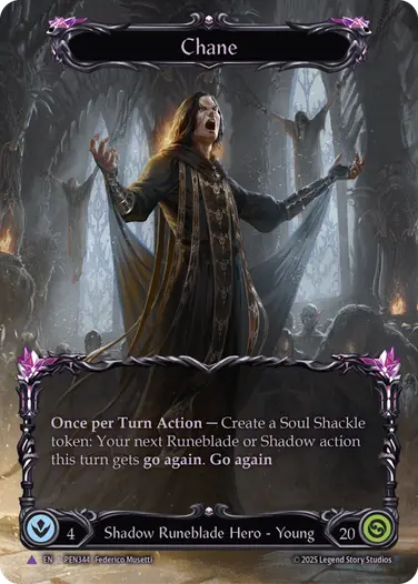 Chane PEN344-MV - Compendium of Rathe - Flesh and blood card