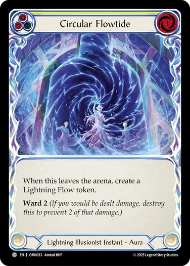 Circular Flowtide OMN033 - Omens of the Third Age - Flesh and blood card