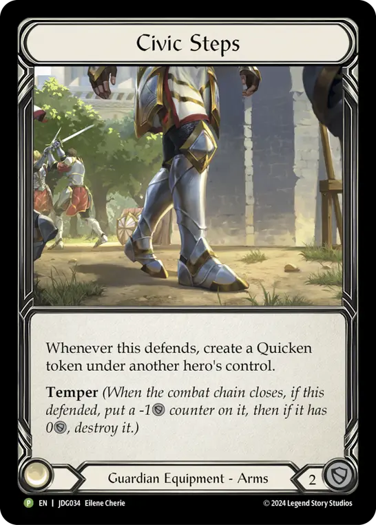 Civic Steps JDG034-CF - Judge Pack - Season 5 - Flesh and blood card