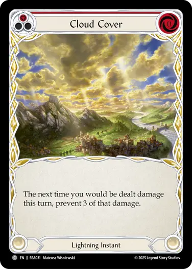 Cloud Cover SBA031 - Silver Age Chapter 3 - Briar - Flesh and blood card