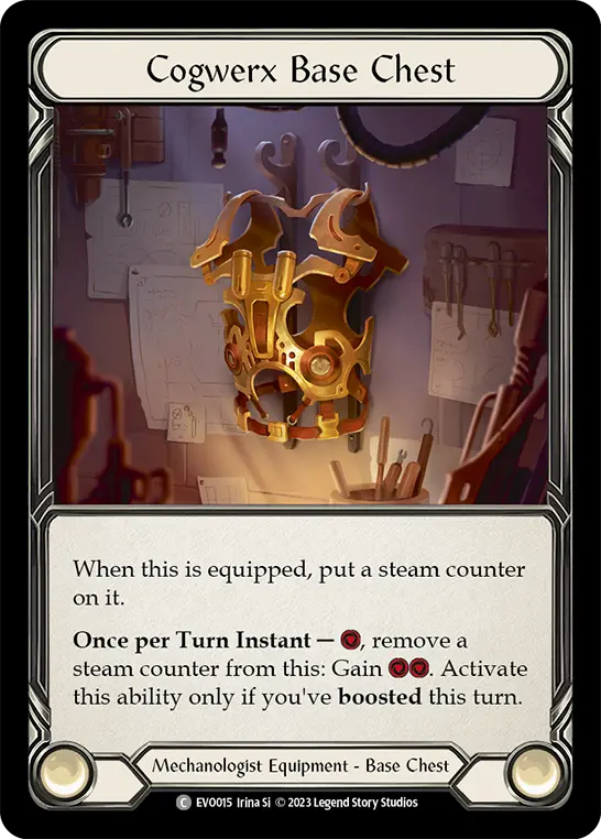 Cogwerx Base Chest EVO015 - Bright Lights - Flesh and blood card