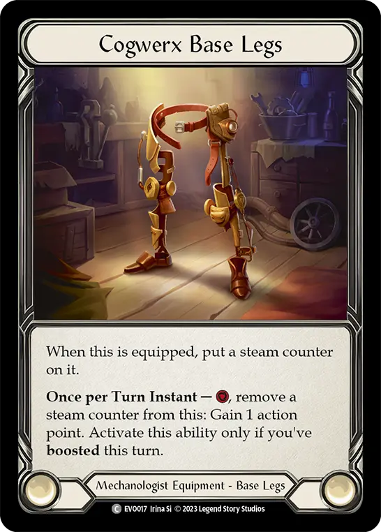 Cogwerx Base Legs EVO017 - Bright Lights - Flesh and blood card
