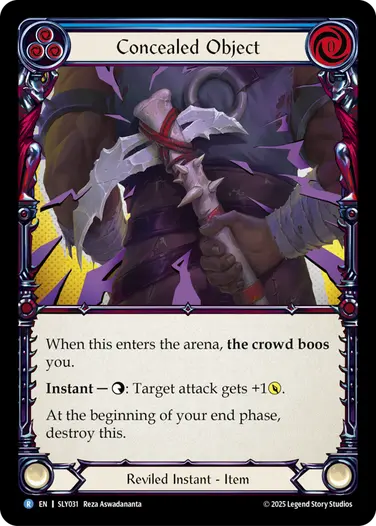 Concealed Object SLY031 - Silver Age Chapter 3 - Lyath Goldmane - Flesh and blood card