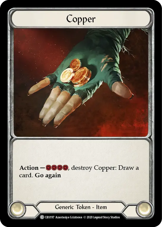 Copper CRU197 - Crucible of War - Flesh and blood card