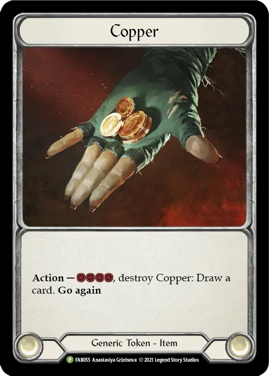 Copper FAB055-CF - Skirmish - Season 4 - Flesh and blood card