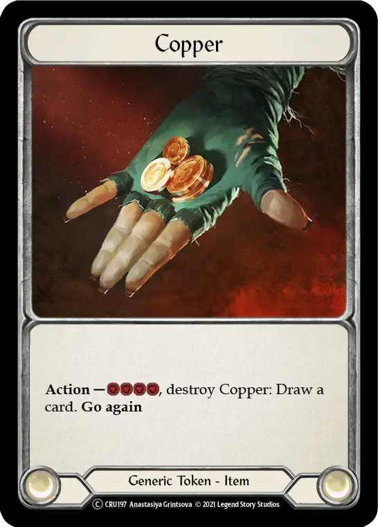 Copper U-CRU197-RF - Crucible of War - Unlimited - Flesh and blood card