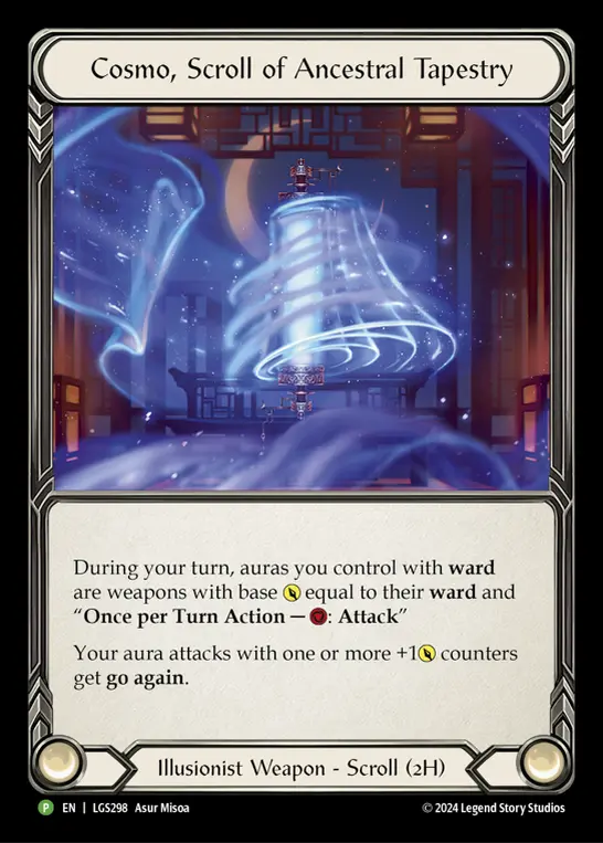 Cosmo, Scroll of Ancestral Tapestry LGS298-CF - Armory - Season 13 Enigma - Flesh and blood card