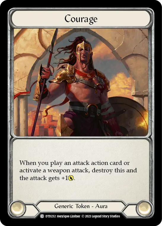 Courage DTD232 - Dusk till Dawn - Flesh and blood card