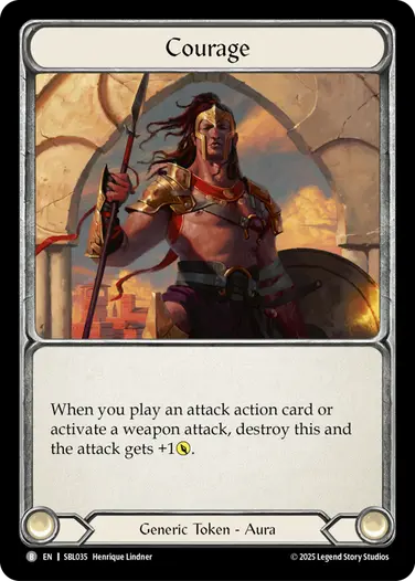 Courage SBL035 - Silver Age Chapter 3 - Boltyn - Flesh and blood card