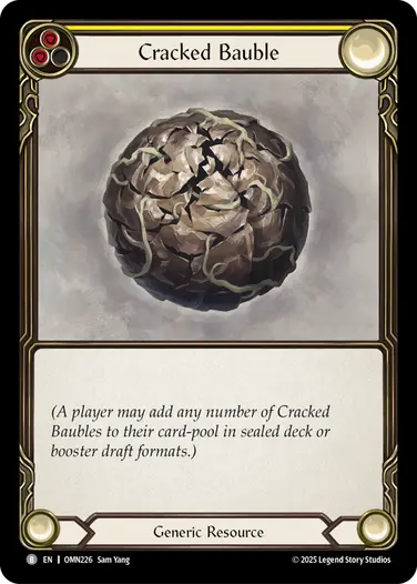 Cracked Bauble OMN226 - Omens of the Third Age - Flesh and blood card