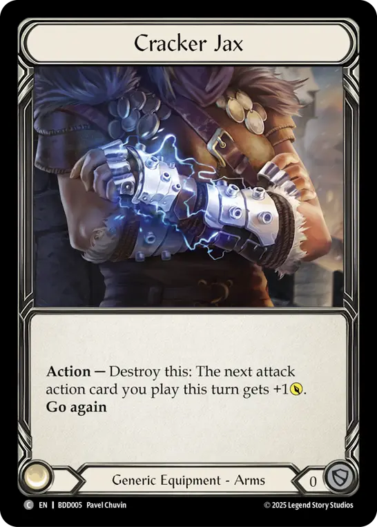 Cracker Jax BDD005 - Bravo Demo Deck - Flesh and blood card