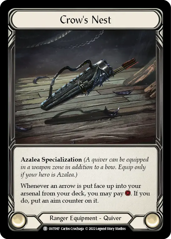 Crow's Nest OUT097 - Outsiders - Flesh and blood card