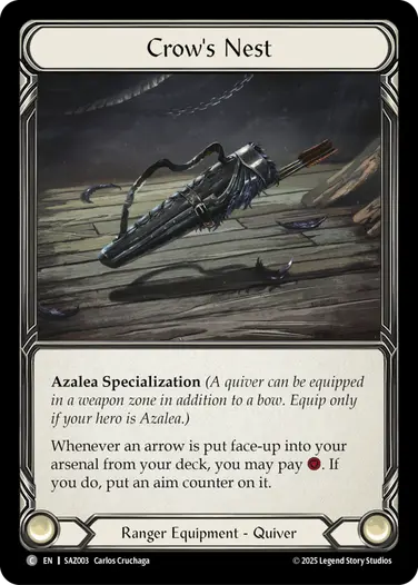 Crow's Nest SAZ003 - Silver Age Chapter 2 - Azalea - Flesh and blood card