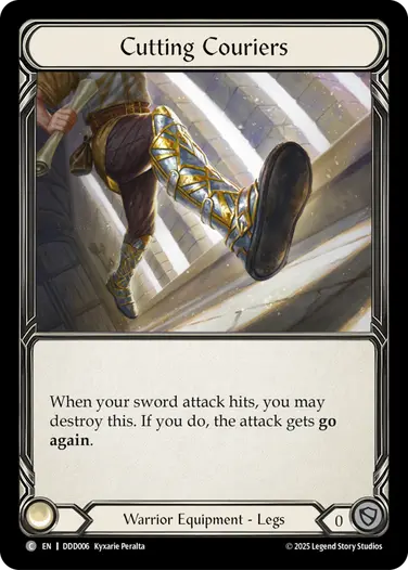 Cutting Couriers DDD006 - Dorinthea Demo Deck - Flesh and blood card