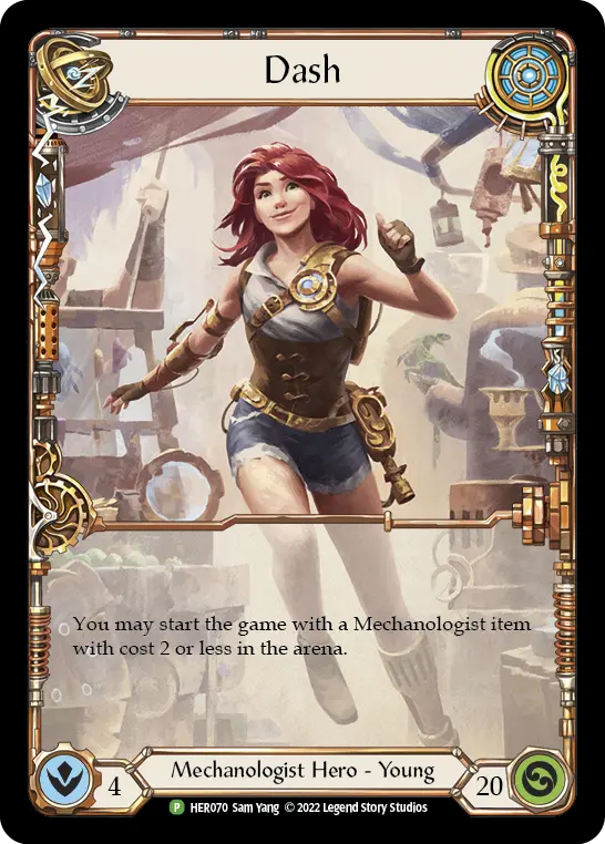 Dash HER070-CF - World Championship - 2022 - Flesh and blood card