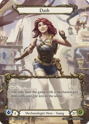 Dash PEN338-MV - Compendium of Rathe - Flesh and blood card