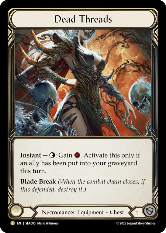 Dead Threads SEA080-RF - High Seas - Flesh and blood card