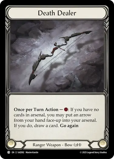 Death Dealer SAZ002 - Silver Age Chapter 2 - Azalea - Flesh and blood card