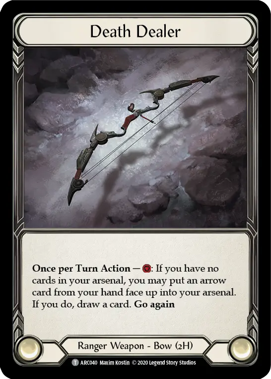 Death Dealer U-ARC040 - Arcane Rising - Unlimited - Flesh and blood card