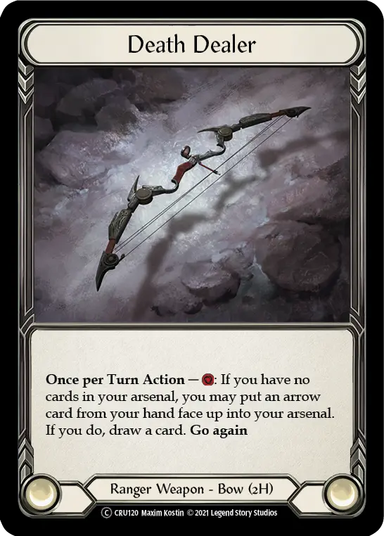Death Dealer U-CRU120-RF - Crucible of War - Unlimited - Flesh and blood card