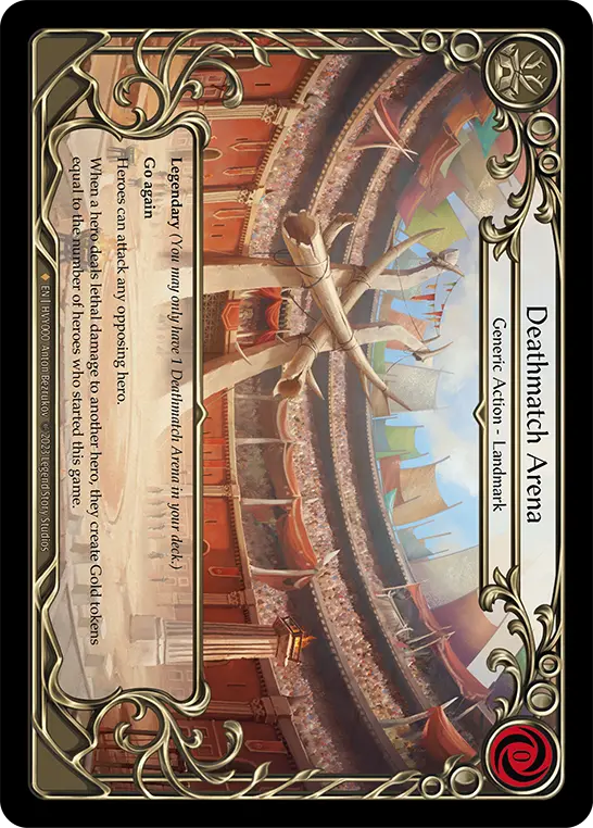 Deathmatch Arena HVY000-CF - Heavy Hitters - Flesh and blood card