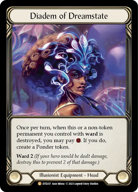 Diadem of Dreamstate DTD217-RF - Dusk till Dawn - Flesh and blood card
