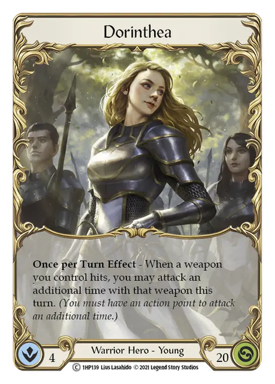 Dorinthea 1HP139 - History Pack 1 - Flesh and blood card