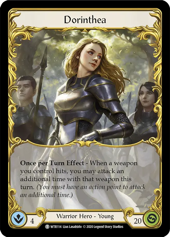 Dorinthea R-WTR114 - Welcome to Rathe - Unlimited Revised - Flesh and blood card