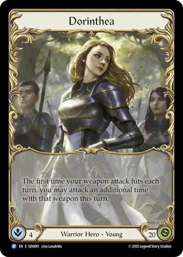 Dorinthea SDO001 - Silver Age Chapter 2 - Dorinthea - Flesh and blood card