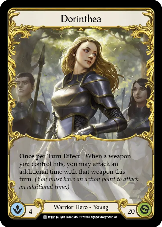 Dorinthea U-WTR114 - Welcome to Rathe - Unlimited - Flesh and blood card