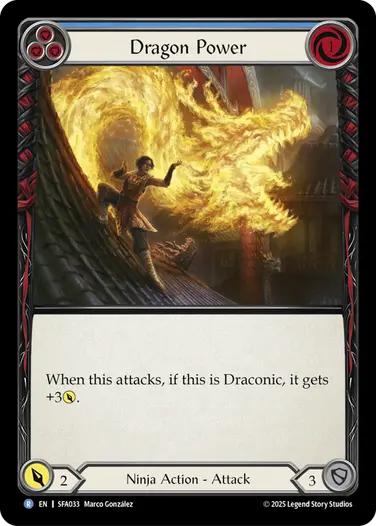Dragon Power SFA033 - Silver Age Chapter 2 - Fai - Flesh and blood card