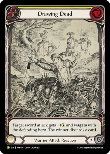 Drawing Dead FAB486-RF - Pro Tour - Vegas 2026 - Flesh and blood card