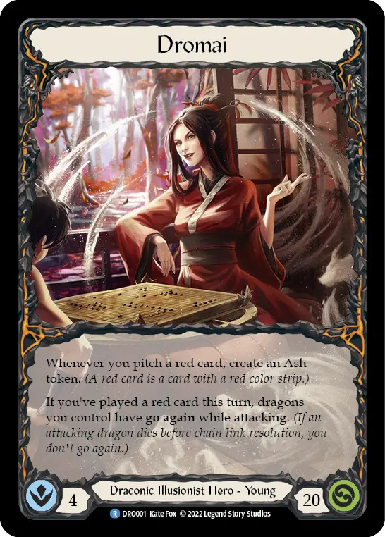 Dromai DRO001-RF - Dromai - Blitz Deck - Flesh and blood card