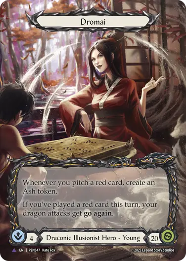 Dromai PEN347-MV - Compendium of Rathe - Flesh and blood card