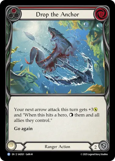 Drop the Anchor SAZ021 - Silver Age Chapter 2 - Azalea - Flesh and blood card