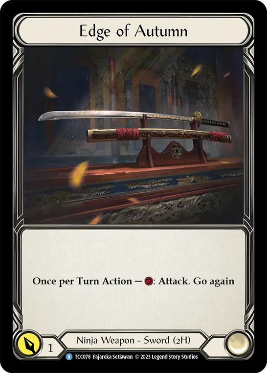 Edge of Autumn TCC078-RF - Round the Table: TCC x LSS - Flesh and blood card