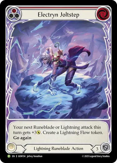 Electryn Joltstep GEM154 - GEM - Pack 5 - Flesh and blood card