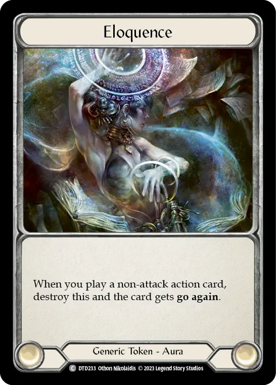 Eloquence DTD233 - Dusk till Dawn - Flesh and blood card