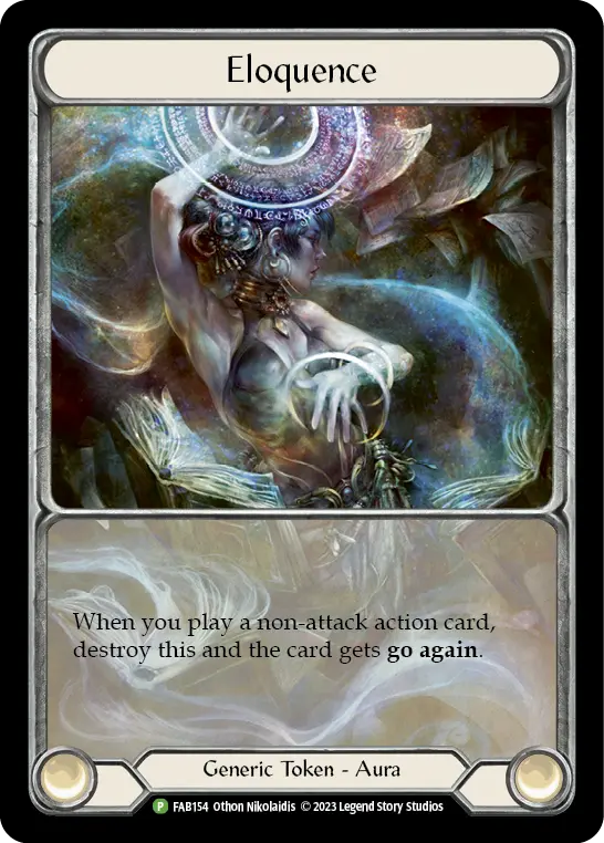 Eloquence FAB154-CF - Prize Wall - Dusk till Dawn - Flesh and blood card