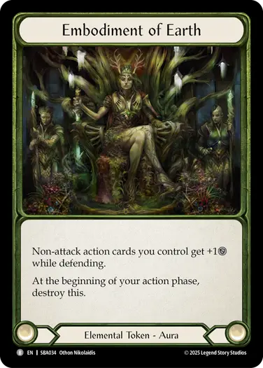 Embodiment of Earth SBA034 - Silver Age Chapter 3 - Briar - Flesh and blood card