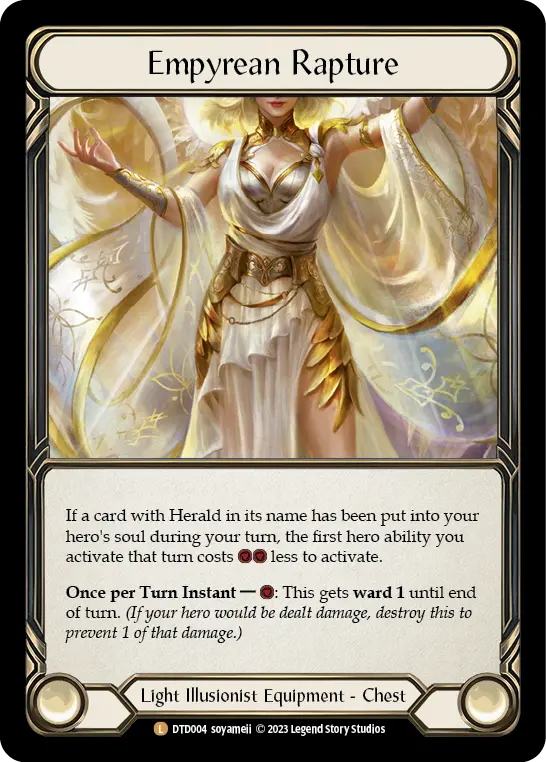 Empyrean Rapture DTD004-RF - Dusk till Dawn - Flesh and blood card