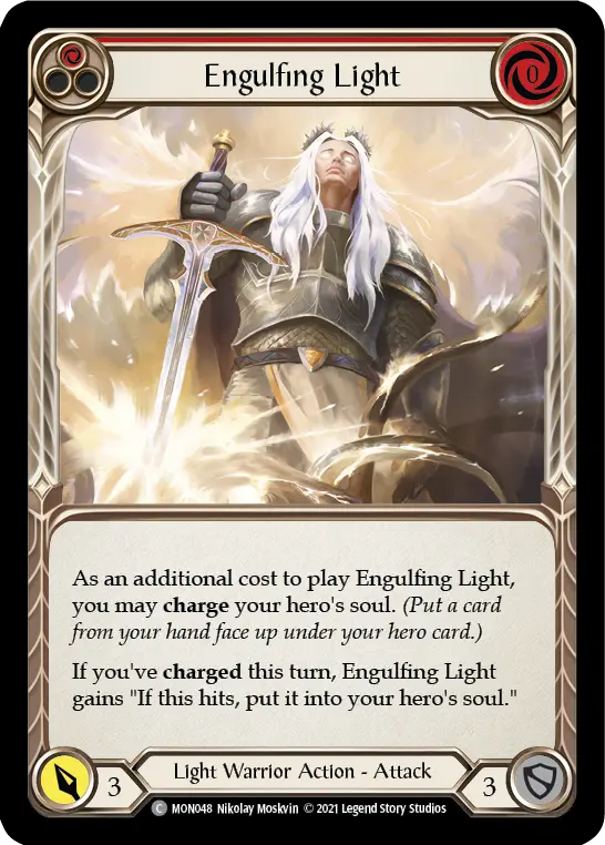 Engulfing Light RED MON048 - Monarch - Flesh and blood card