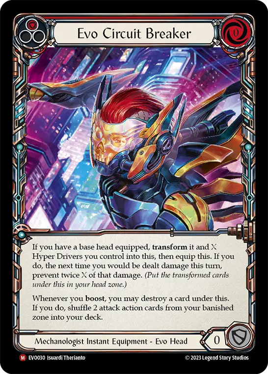 Evo Circuit Breaker RED EVO030 - Bright Lights - Flesh and blood card