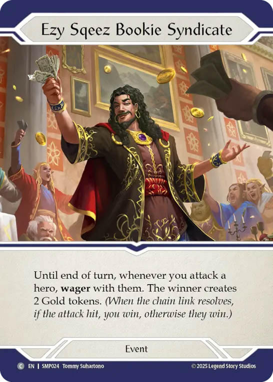 Ezy Sqeez Bookie Syndicate SMP024 - Smash Palace - Flesh and blood card