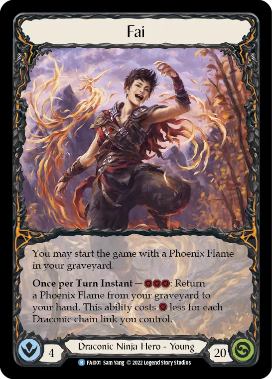 Fai FAI001-RF - Fai - Blitz Deck - Flesh and blood card