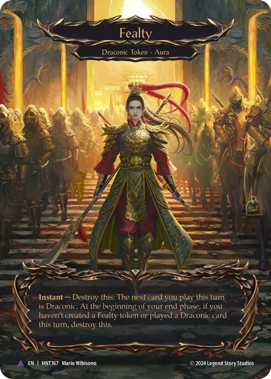 Fealty HNT167-MV - The Hunted - Flesh and blood card