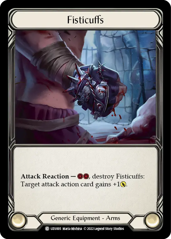 Fisticuffs UZU005 - Uzuri - Blitz Deck - Flesh and blood card