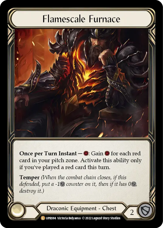 Flamescale Furnace UPR084-RF - Uprising - Flesh and blood card