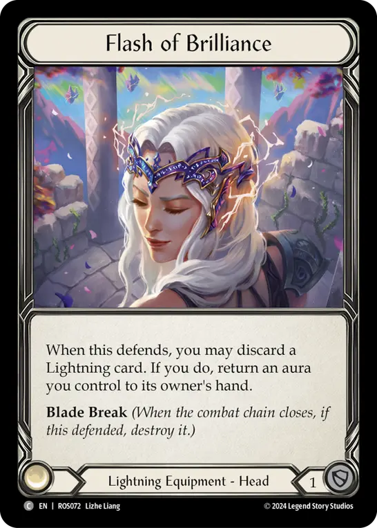 Flash of Brilliance ROS072 - Rosetta - Flesh and blood card